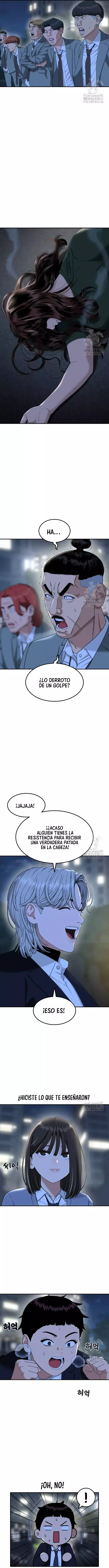 Tutorial de primer grado de como luchar. capítulo 38 página 12