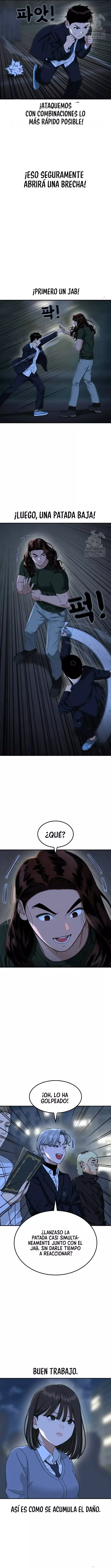 Tutorial de primer grado de como luchar. capítulo 38 página 5