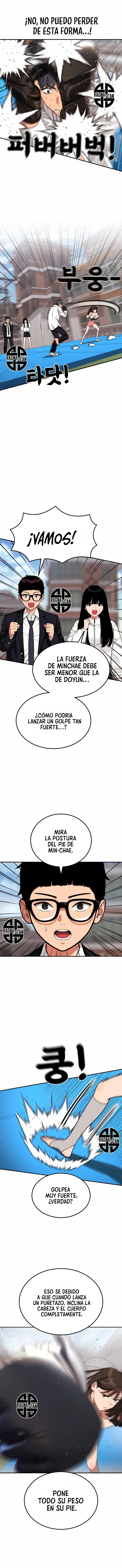 Tutorial de primer grado de como luchar. capítulo 42 página 12
