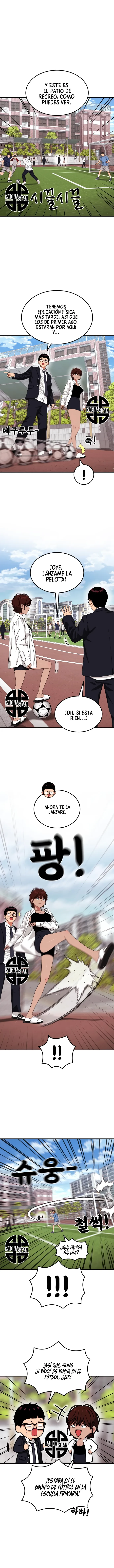 Tutorial de primer grado de como luchar. capítulo 48 página 4