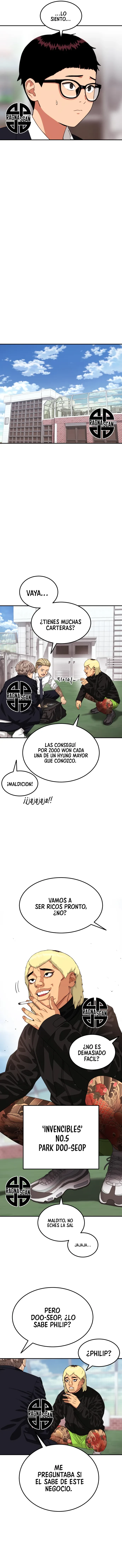Tutorial de primer grado de como luchar. capítulo 49 página 4