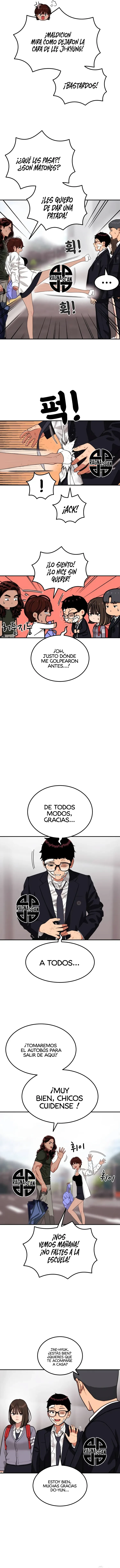 Tutorial de primer grado de como luchar. capítulo 53 página 7