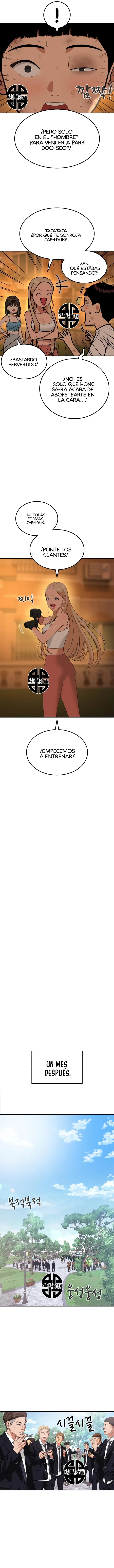Tutorial de primer grado de como luchar. capítulo 56 página 4