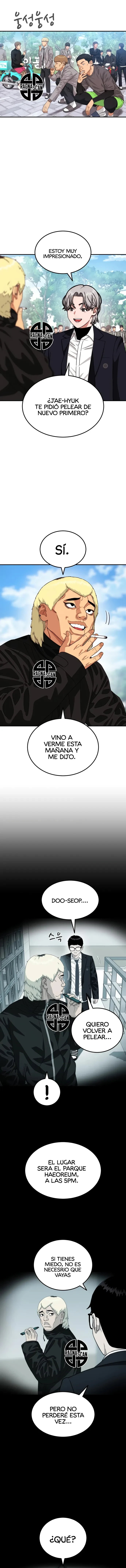 Tutorial de primer grado de como luchar. capítulo 56 página 5