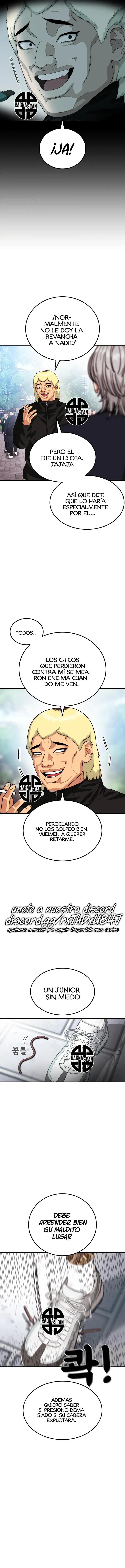 Tutorial de primer grado de como luchar. capítulo 56 página 6