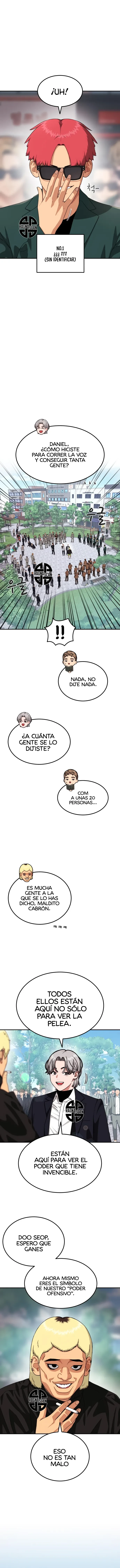 Tutorial de primer grado de como luchar. capítulo 56 página 9