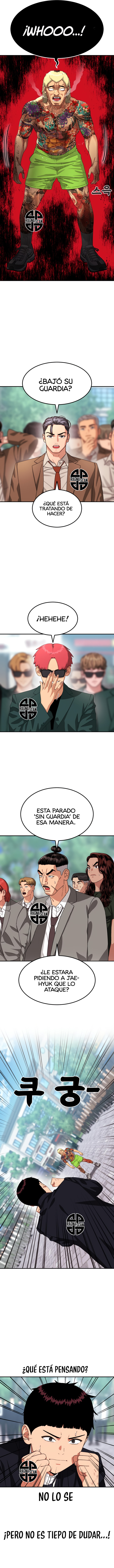Tutorial de primer grado de como luchar. capítulo 57 página 15