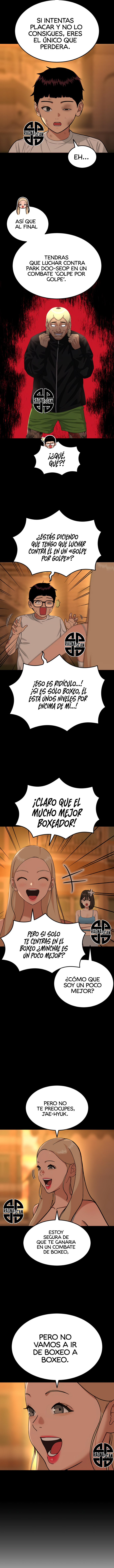 Tutorial de primer grado de como luchar. capítulo 57 página 7