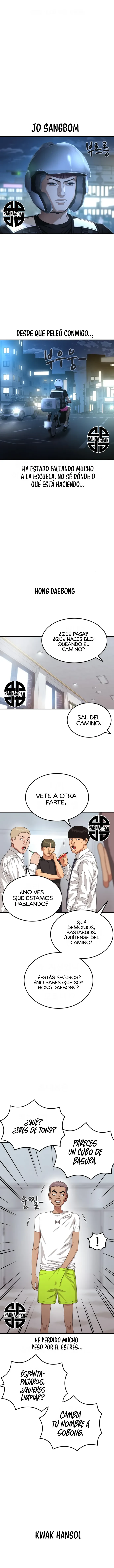 Tutorial de primer grado de como luchar. capítulo 59 página 5