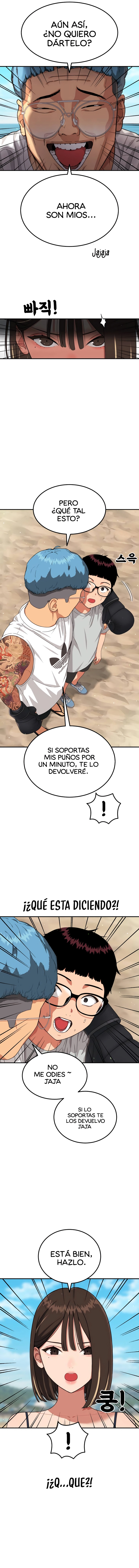 Tutorial de primer grado de como luchar. capítulo 62 página 13