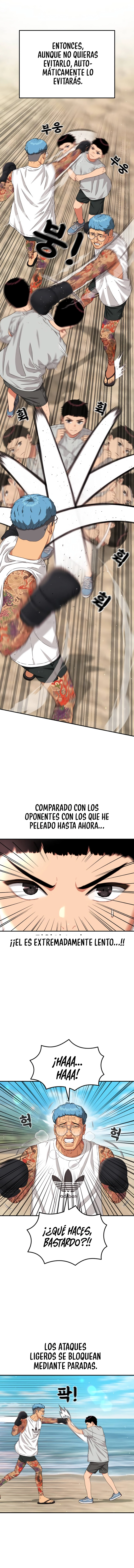 Tutorial de primer grado de como luchar. capítulo 62 página 19