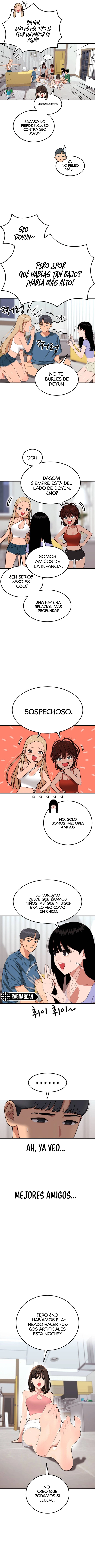 Tutorial de primer grado de como luchar. capítulo 63 página 11