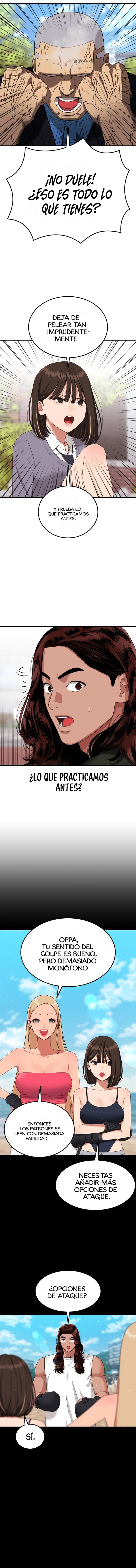 Tutorial de primer grado de como luchar. capítulo 68 página 19
