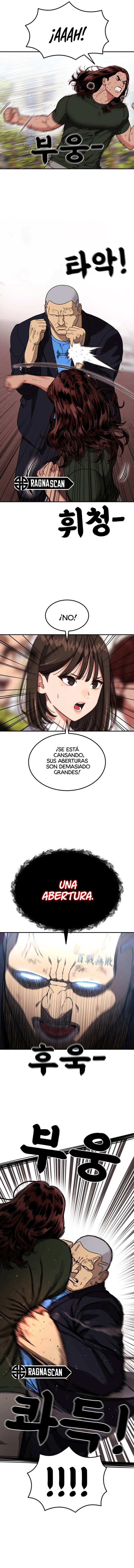 Tutorial de primer grado de como luchar. capítulo 69 página 17