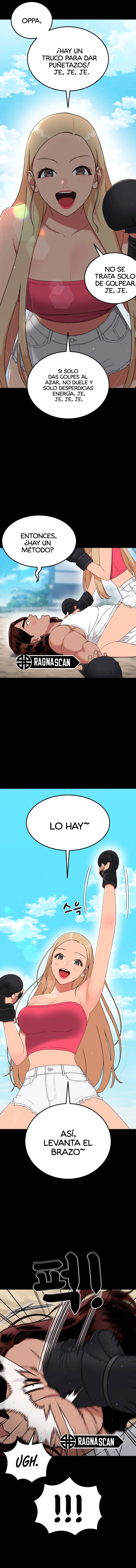 Tutorial de primer grado de como luchar. capítulo 69 página 7