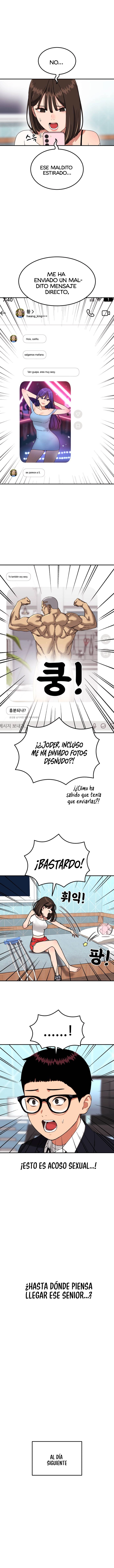 Tutorial de primer grado de como luchar. capítulo 70 página 14