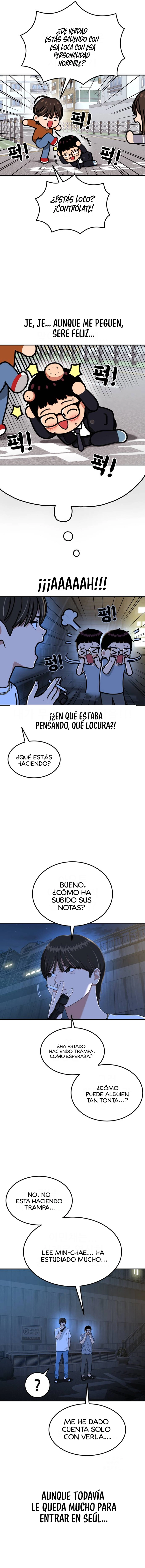 Tutorial de primer grado de como luchar. capítulo 73 página 9