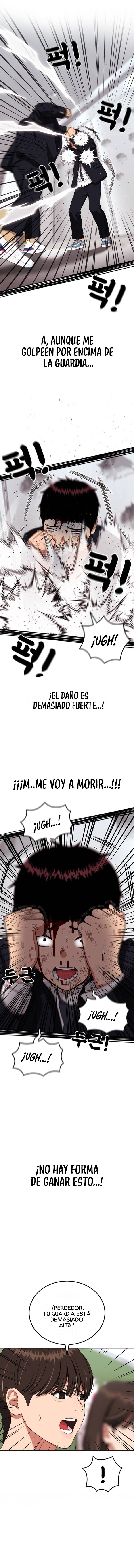 Tutorial de primer grado de como luchar. capítulo 77 página 14