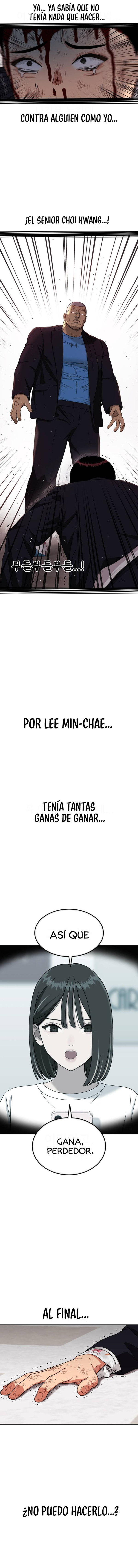 Tutorial de primer grado de como luchar. capítulo 77 página 16
