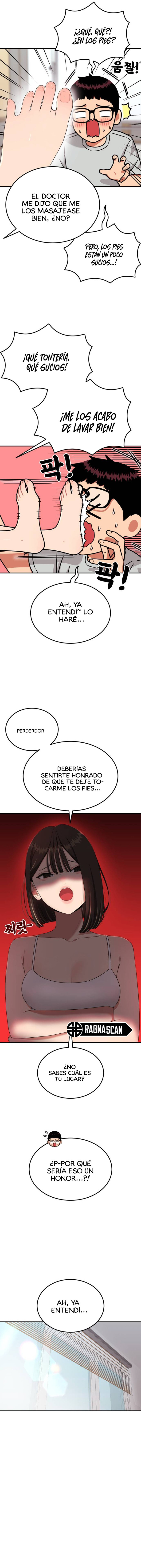 Tutorial de primer grado de como luchar. capítulo 79 página 12