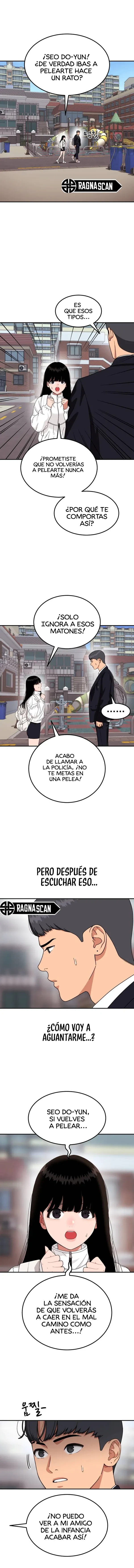 Tutorial de primer grado de como luchar. capítulo 82 página 8
