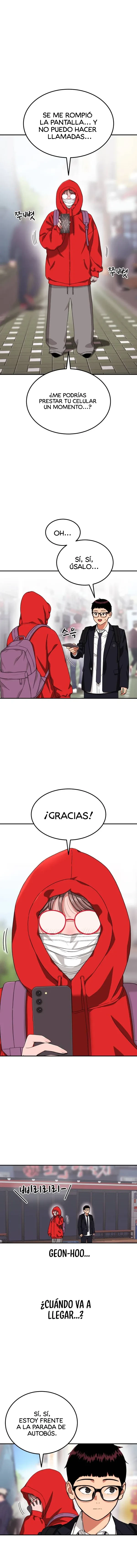 Tutorial de primer grado de como luchar. capítulo 83 página 17
