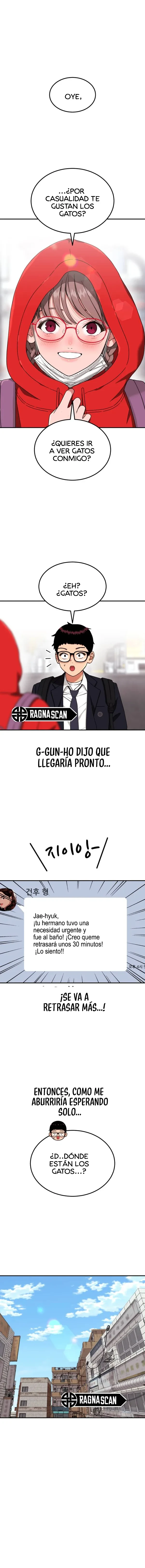 Tutorial de primer grado de como luchar. capítulo 84 página 13