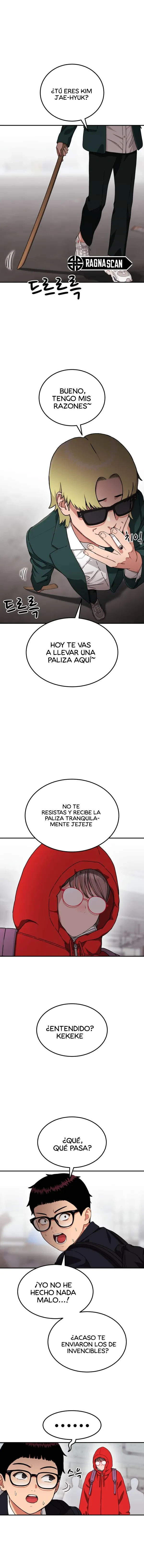 Tutorial de primer grado de como luchar. capítulo 84 página 16