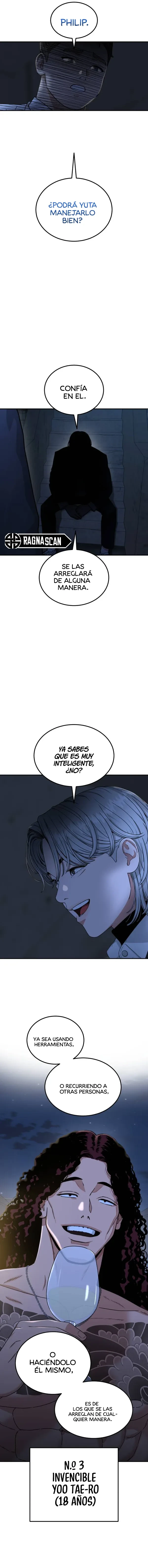 Tutorial de primer grado de como luchar. capítulo 84 página 6