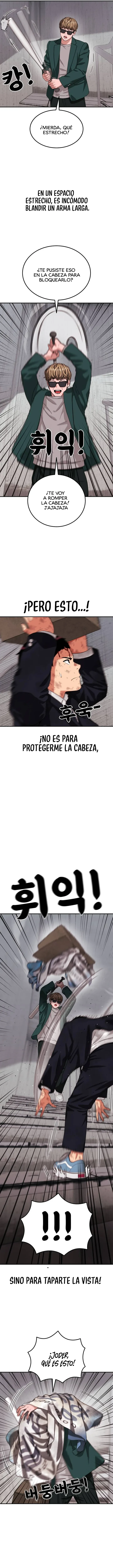Tutorial de primer grado de como luchar. capítulo 86 página 17