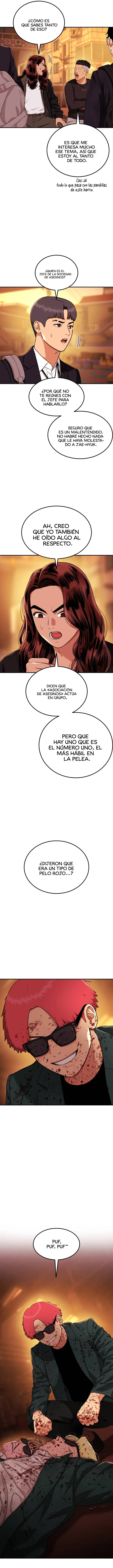 Tutorial de primer grado de como luchar. capítulo 87 página 13