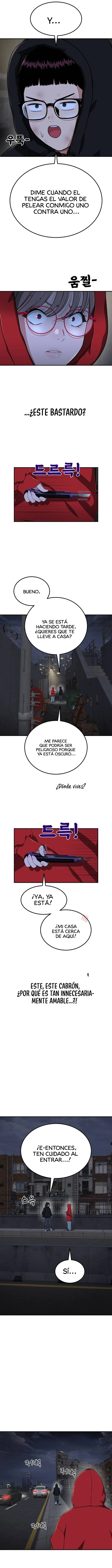Tutorial de primer grado de como luchar. capítulo 90 página 7