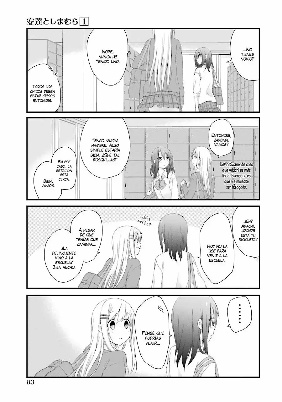 Adachi to Shimamura capítulo 4 página 14