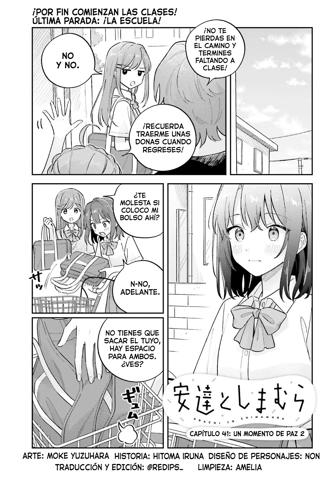 Adachi to Shimamura capítulo 41 página 1