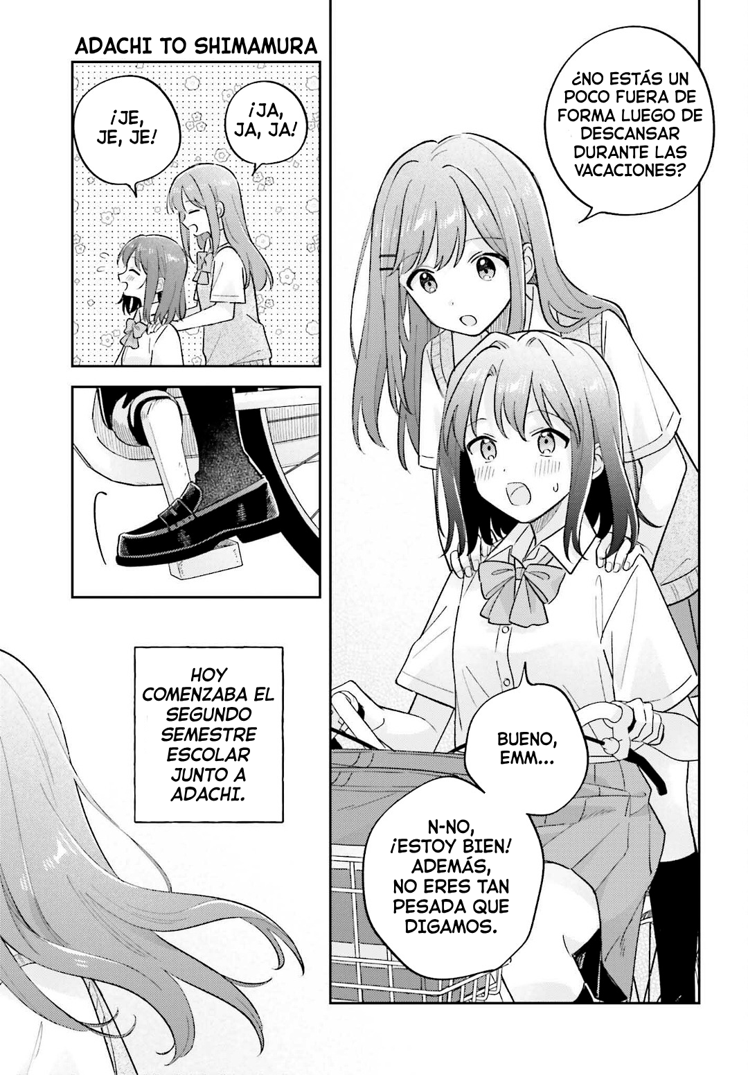 Adachi to Shimamura capítulo 41 página 3