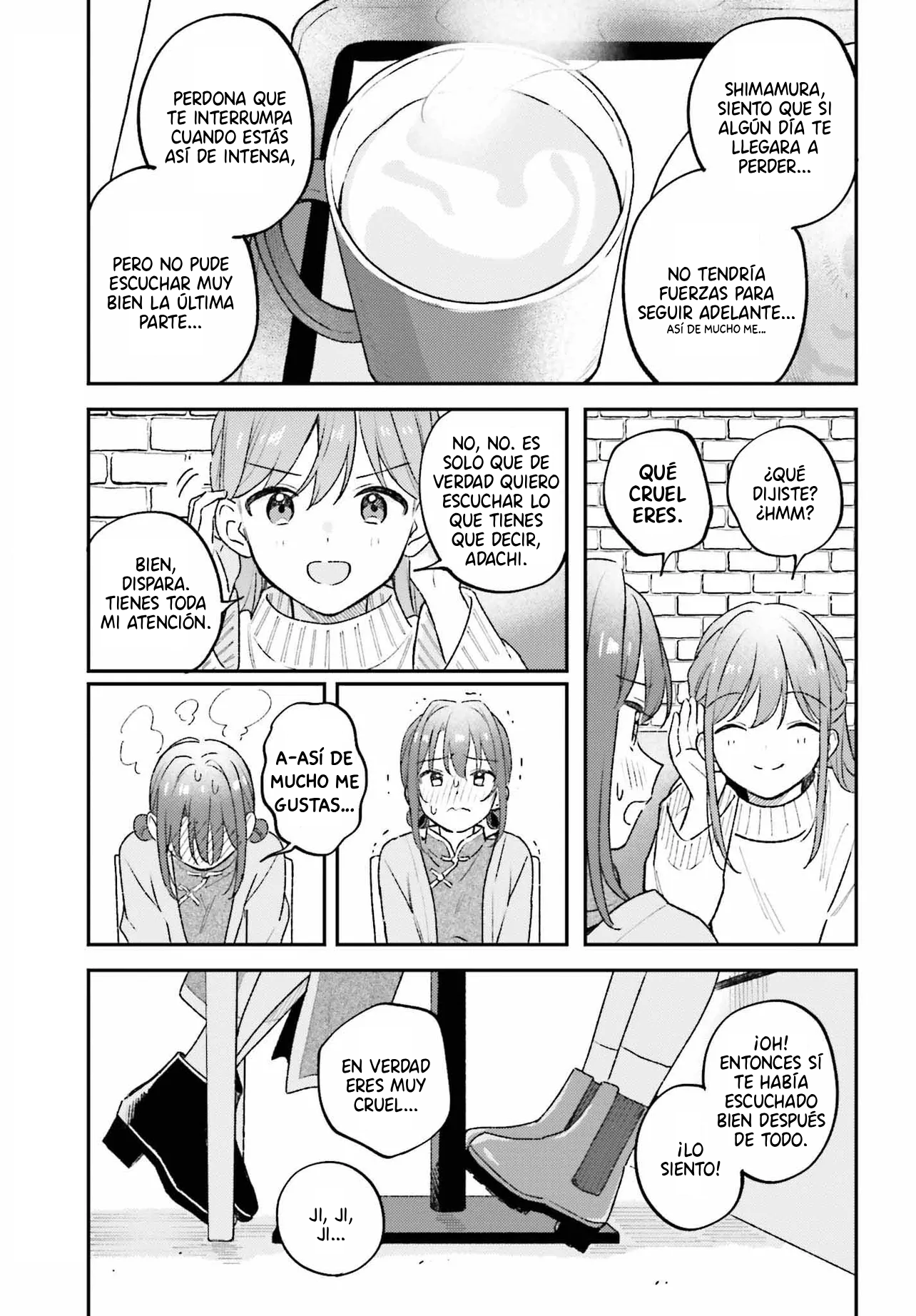 Adachi to Shimamura capítulo 55.2 página 6