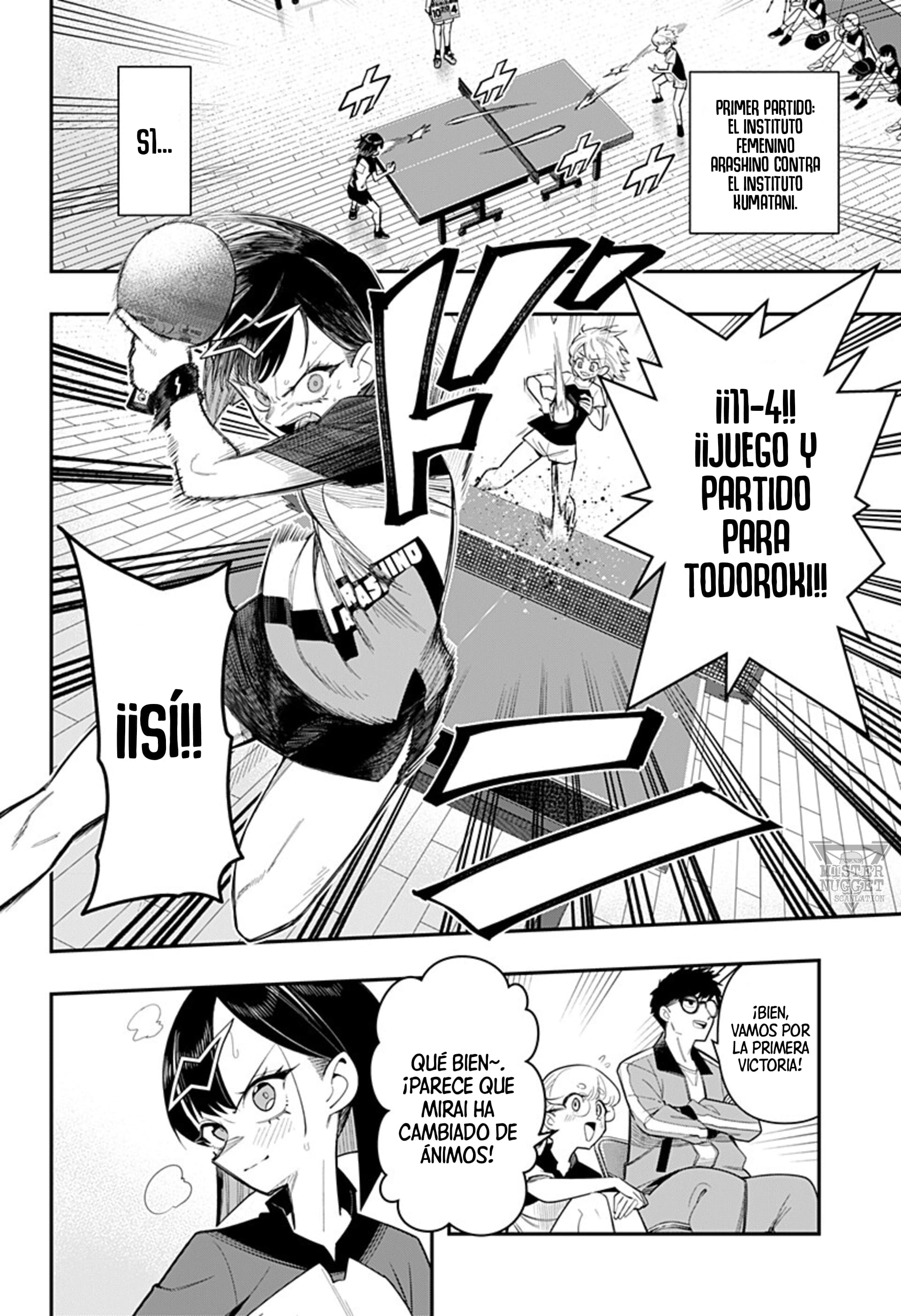 Shunrai Tenis de mesa capítulo 11 página 14