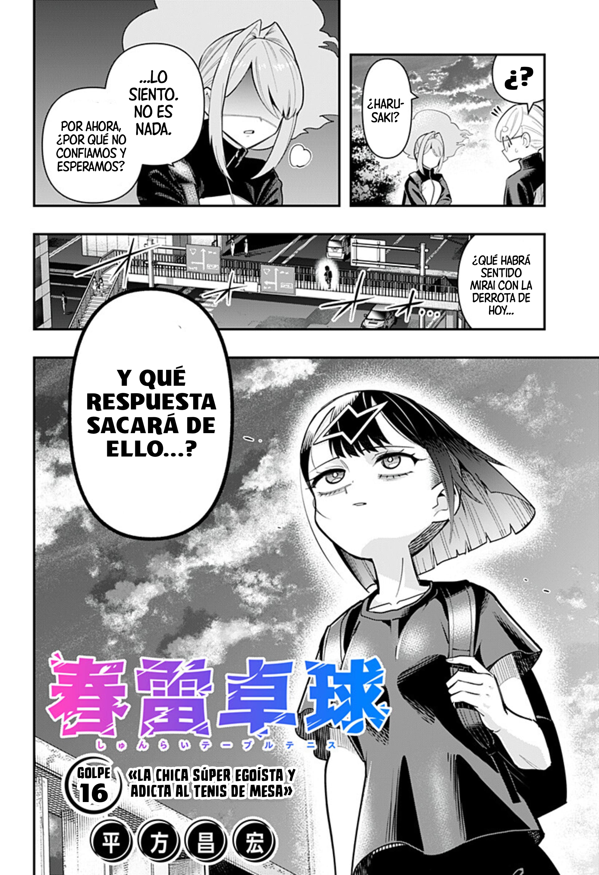 Shunrai Tenis de mesa capítulo 16 página 2