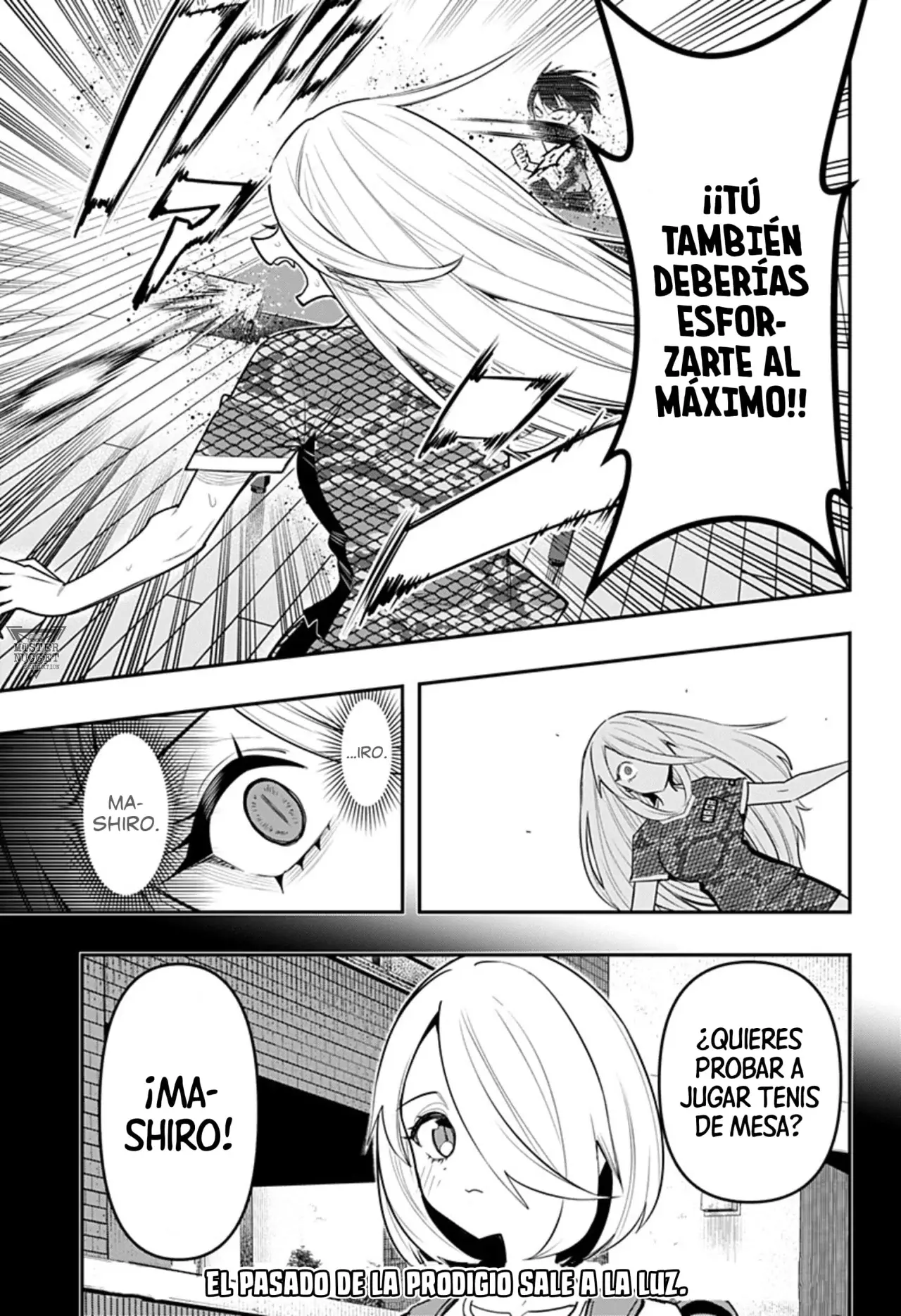 Shunrai Tenis de mesa capítulo 8 página 18