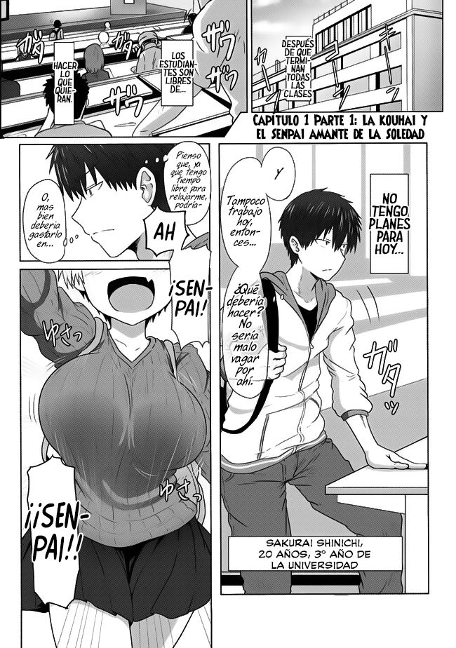 Uzaki-chan wa Asobitai! capítulo 1 página 3