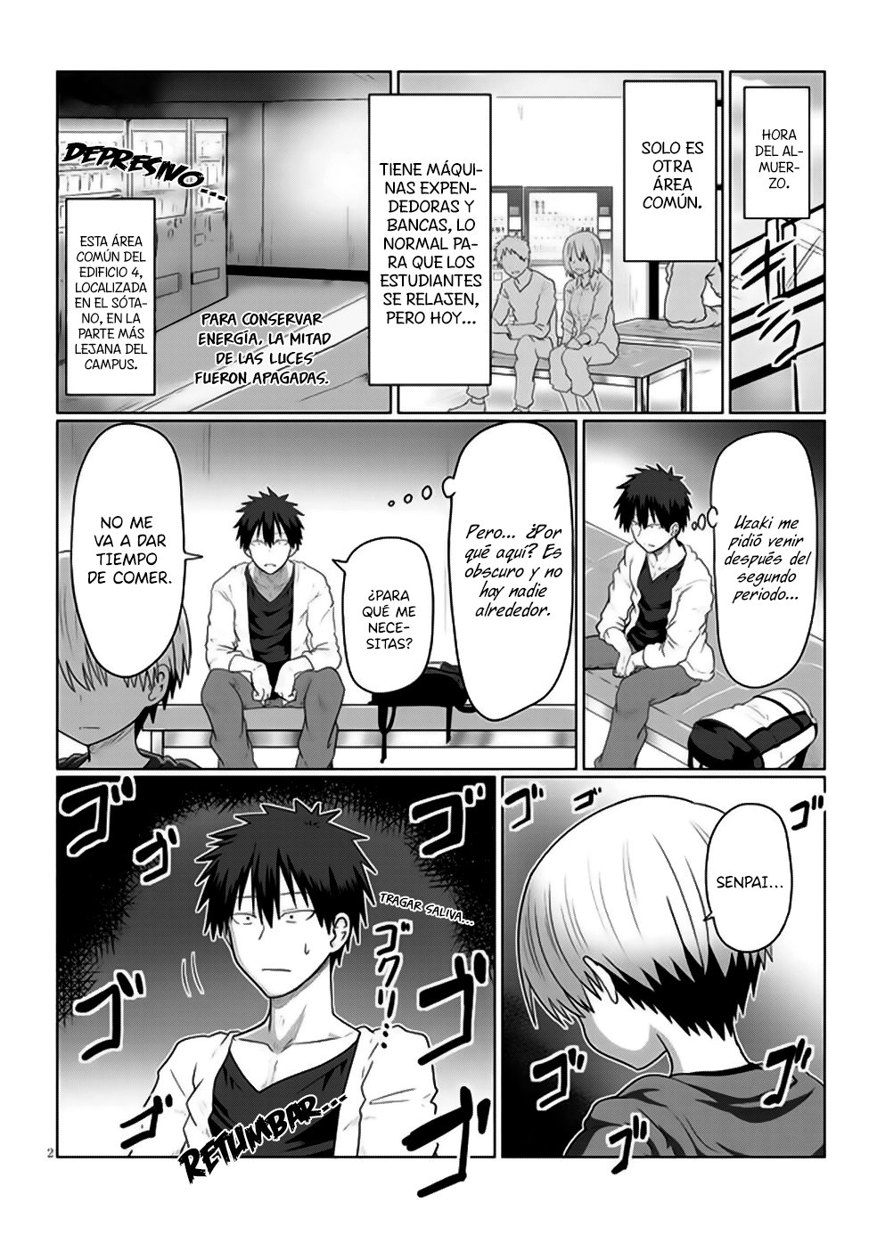 Uzaki-chan wa Asobitai! capítulo 10 página 3