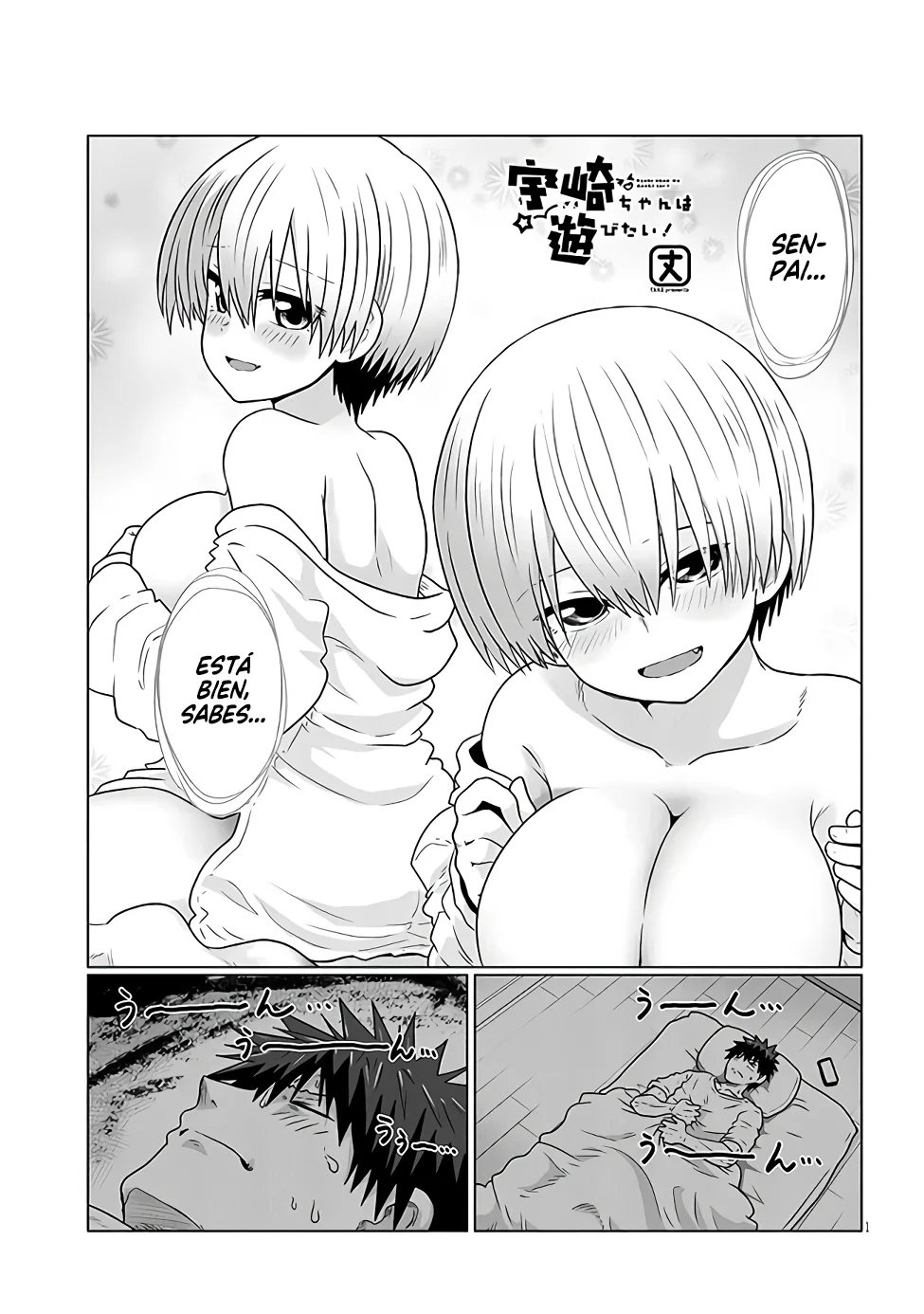Uzaki-chan wa Asobitai! capítulo 101 página 3