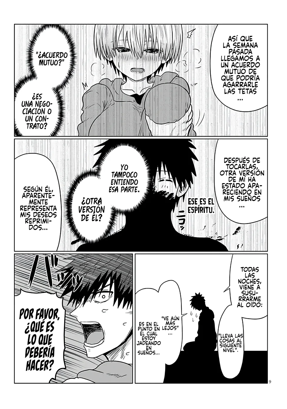 Uzaki-chan wa Asobitai! capítulo 102 página 11