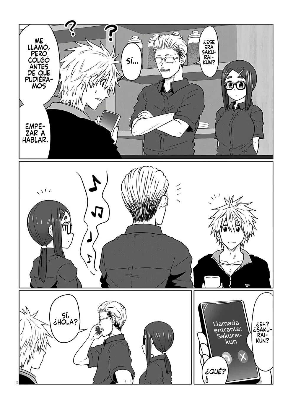 Uzaki-chan wa Asobitai! capítulo 102 página 4
