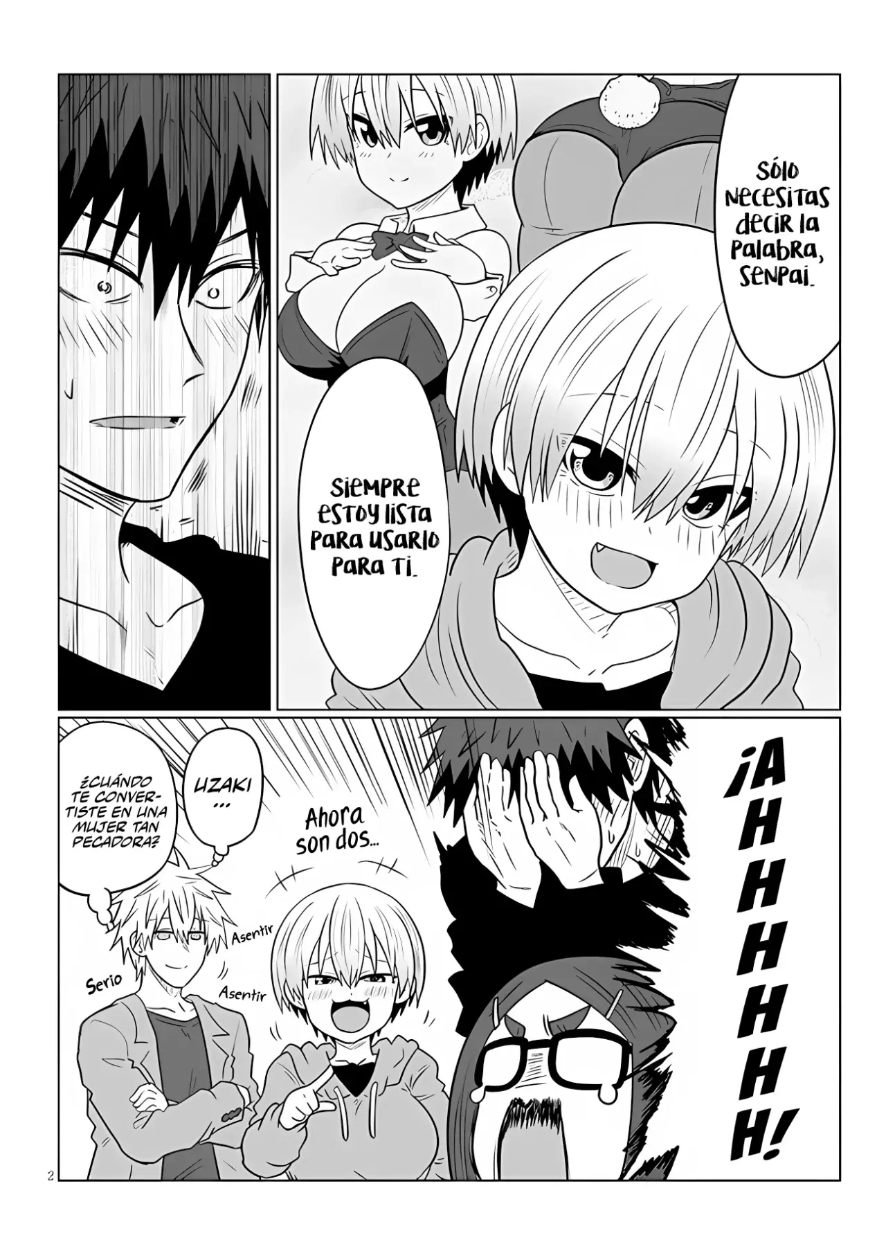 Uzaki-chan wa Asobitai! capítulo 104.1 página 4