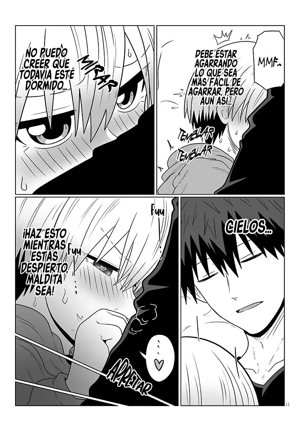 Uzaki-chan wa Asobitai! capítulo 104 página 13