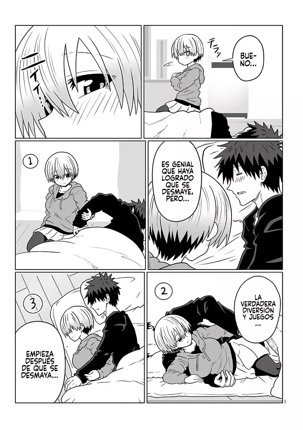 Uzaki-chan wa Asobitai! capítulo 104 página 7