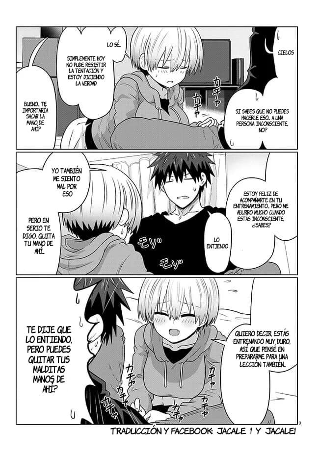 Uzaki-chan wa Asobitai! capítulo 105 página 9