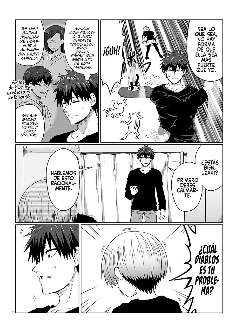 Uzaki-chan wa Asobitai! capítulo 106 página 4