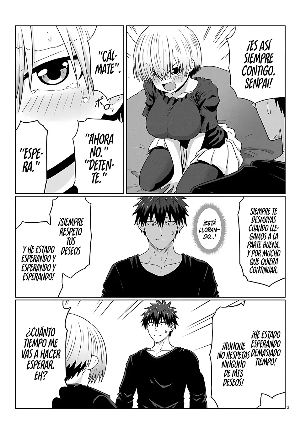 Uzaki-chan wa Asobitai! capítulo 106 página 5